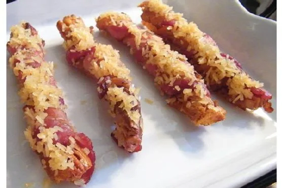 Хлебsticks в беконе